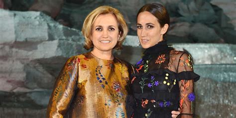 Silvia Venturini Fendi and Her Daughter Delfina 